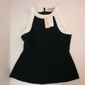 Banana Republic Black and White Tank Top